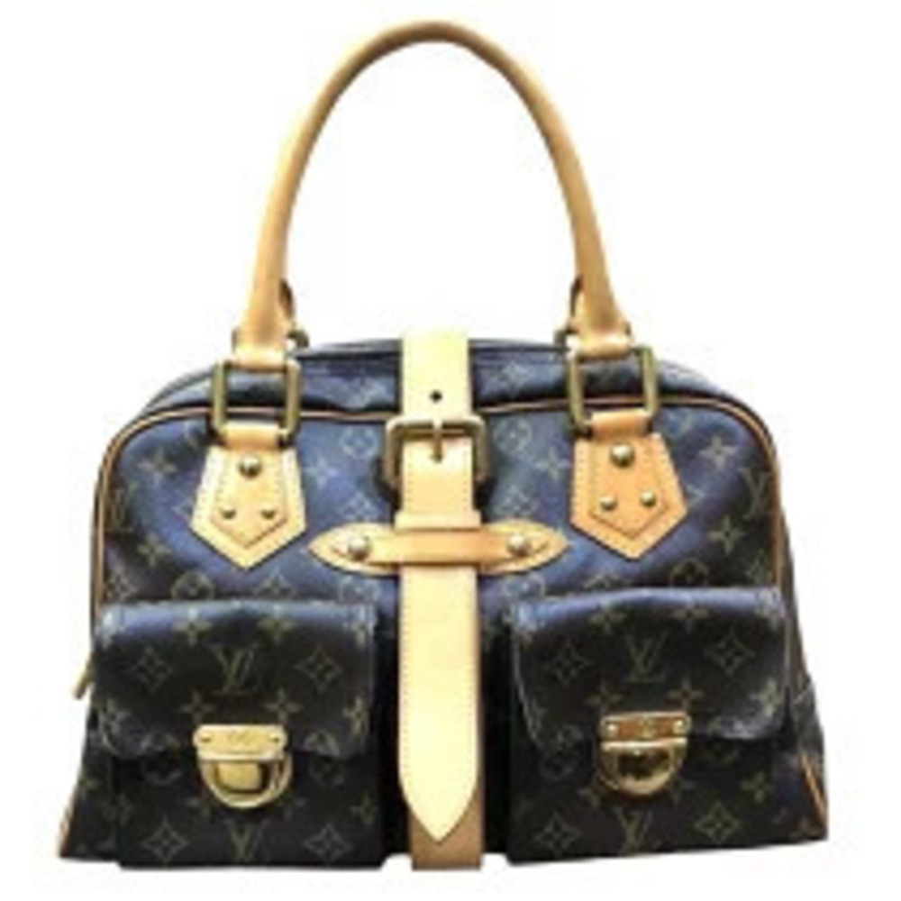 Louis Vuitton Manhattan Brown Monogram Handbag